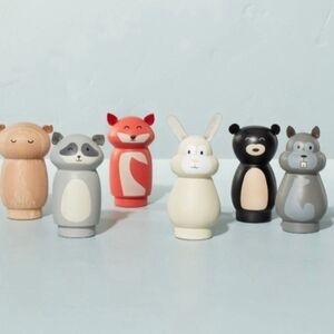 Hearth & Hand With Magnolia 6 Woodland Animal Figurine Set NIB